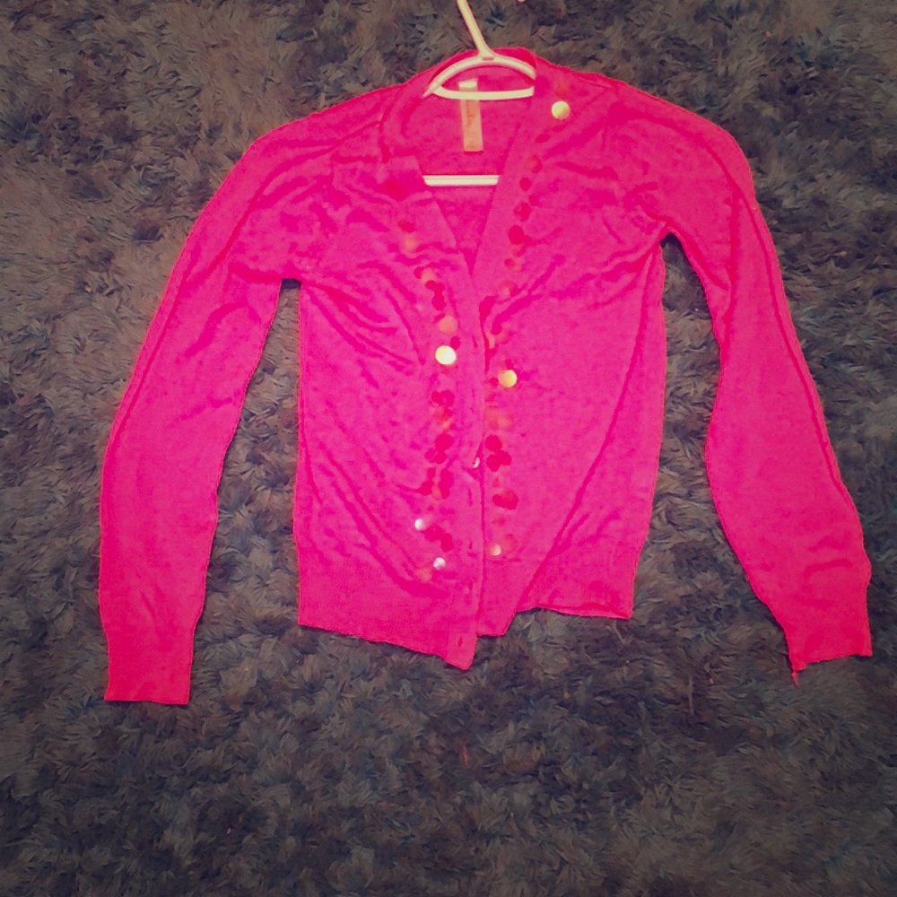 Pink sweater for kids